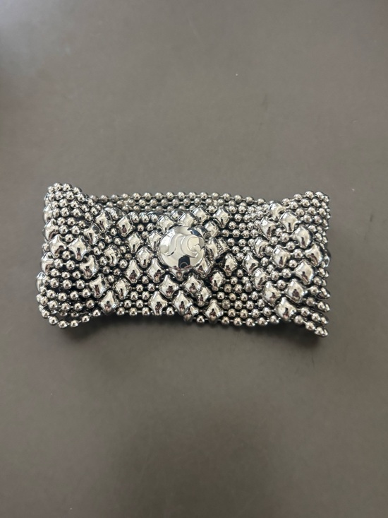 Sergio Gutierrez Jewelry - SG Liquid Metal by Sergio Gutierrez Wide Mesh Bracelet